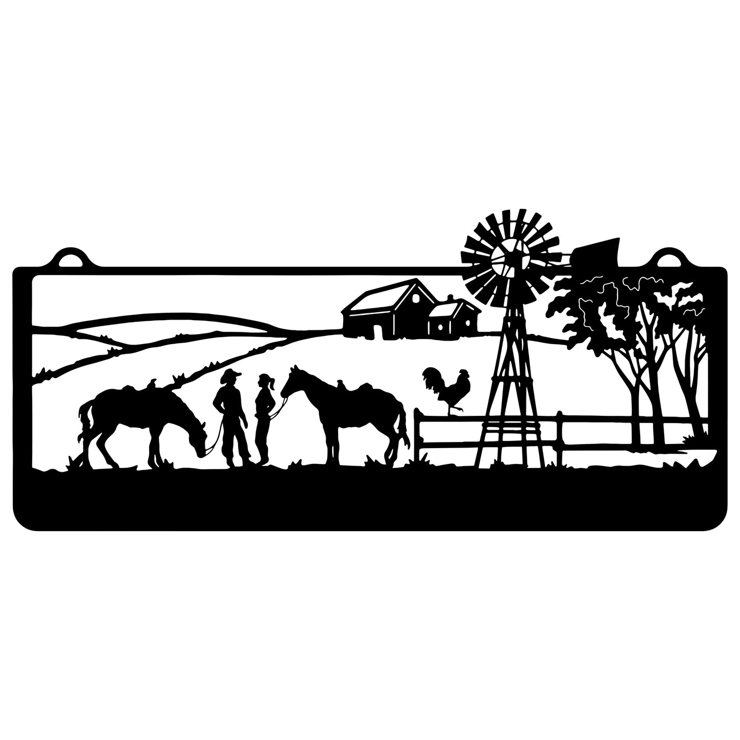 Riding Together Property Farm Sign