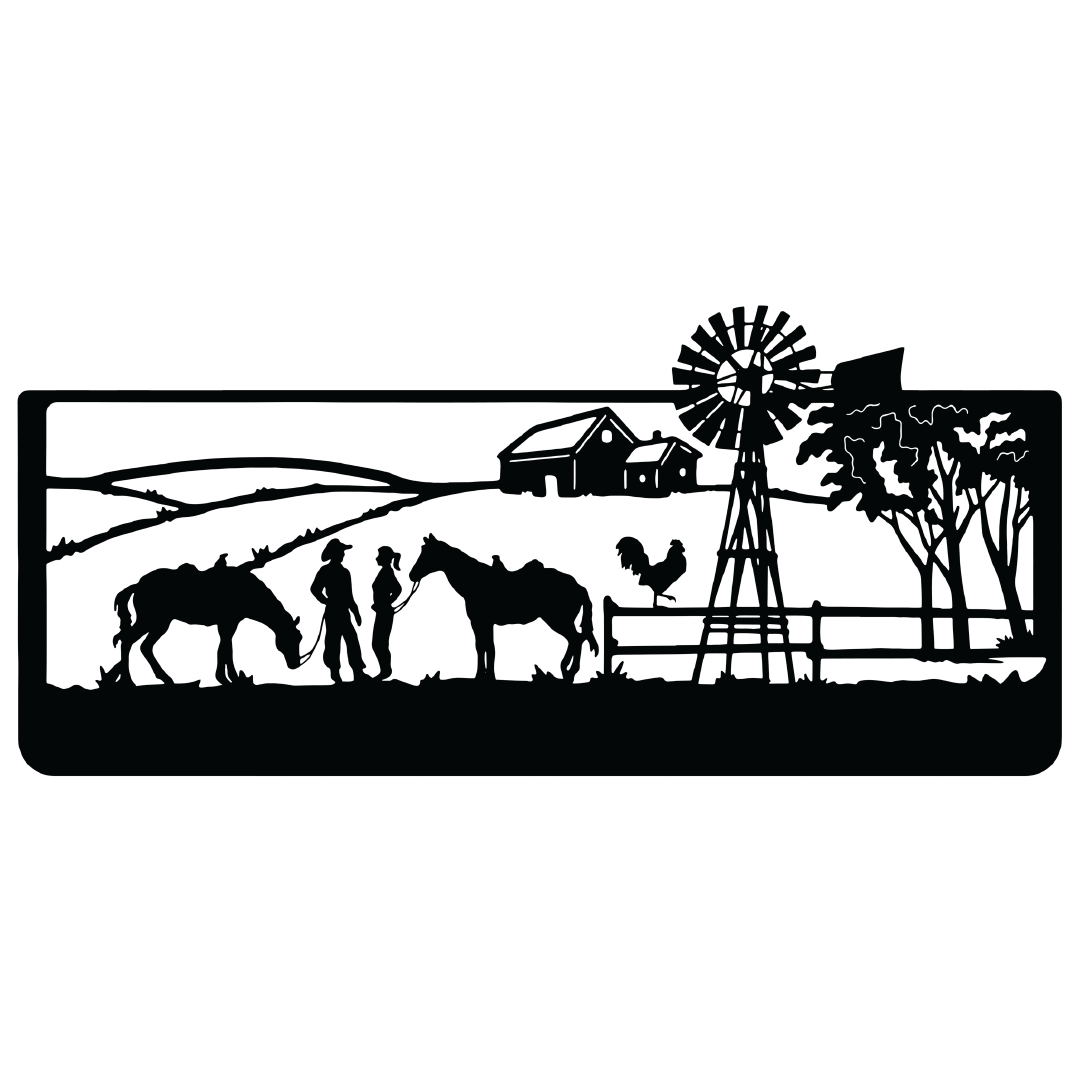 Riding Together Property Farm Sign