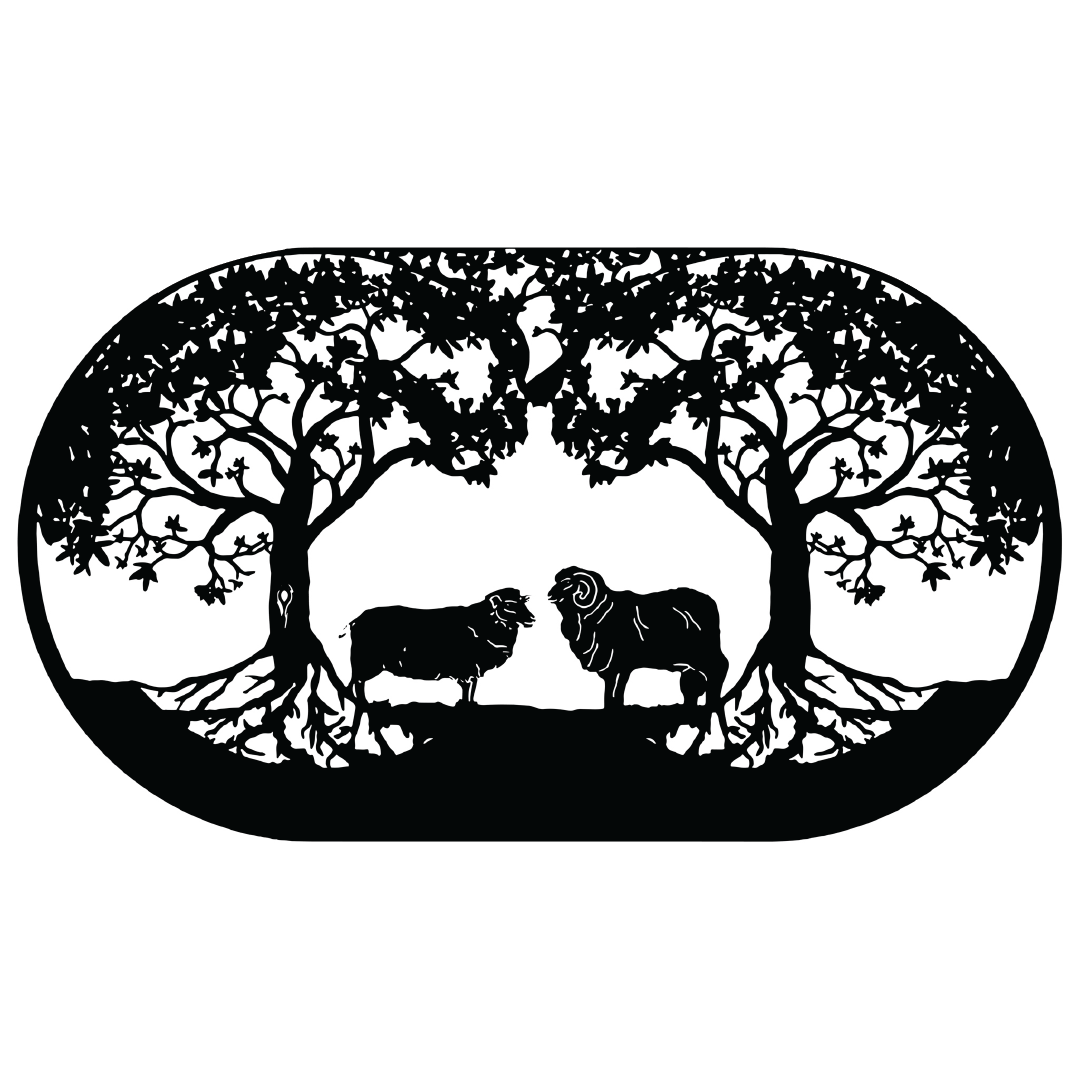 Trees of Life with Ram and Sheep