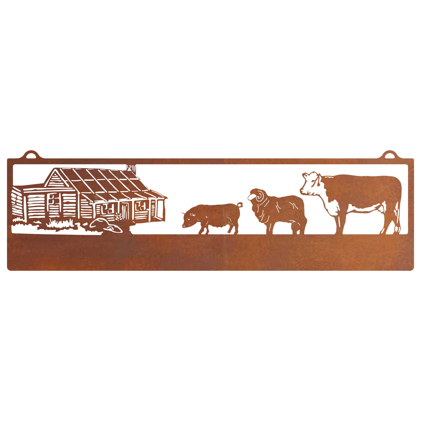 Homestead with Animals Farm Sign