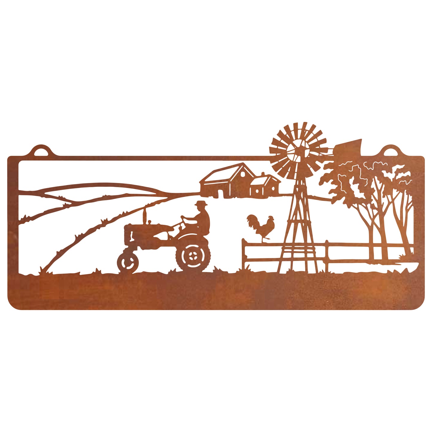 Tractor Property  Farm Sign