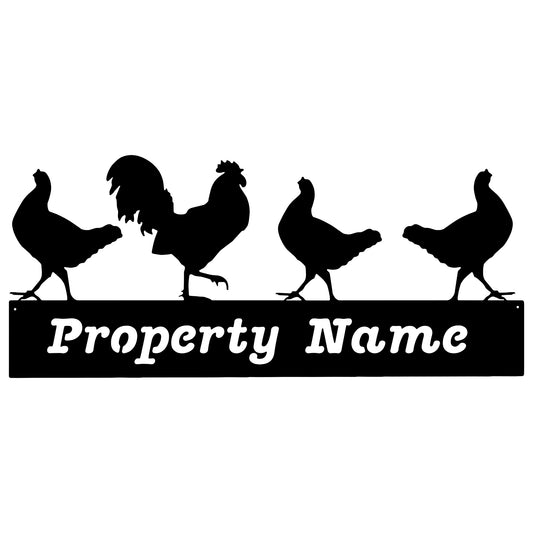 Chooks Farm Sign